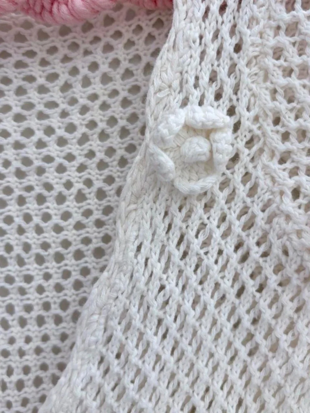 Frankies Bikinis Collette Crochet Tunic Cover Up